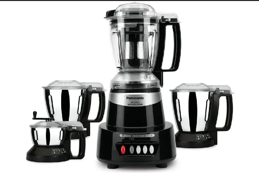 Panasonic MX-AV425 1500W Max 9-in-1 Super Mixer Grinder (4 Jars)